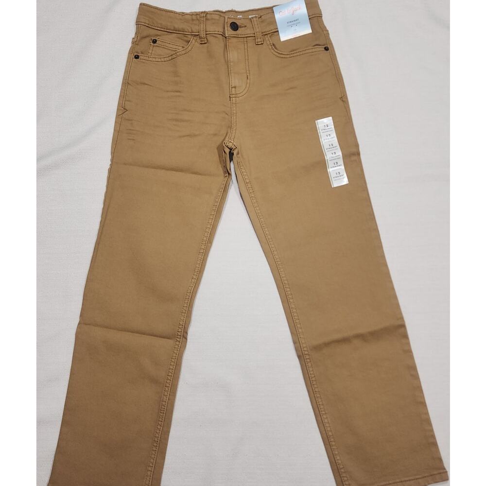Cat & jack boys straight adjustable waist size 12 waist 26 '' length 33''